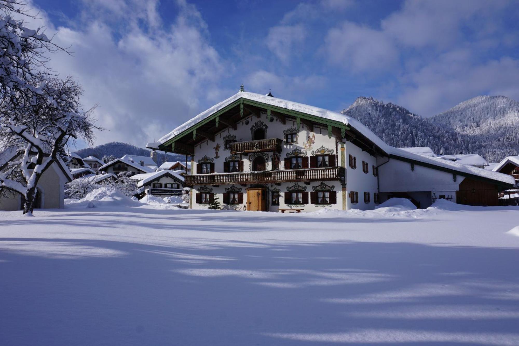 Апартаменты Schwabenbauernhof Рупольдинг Экстерьер фото